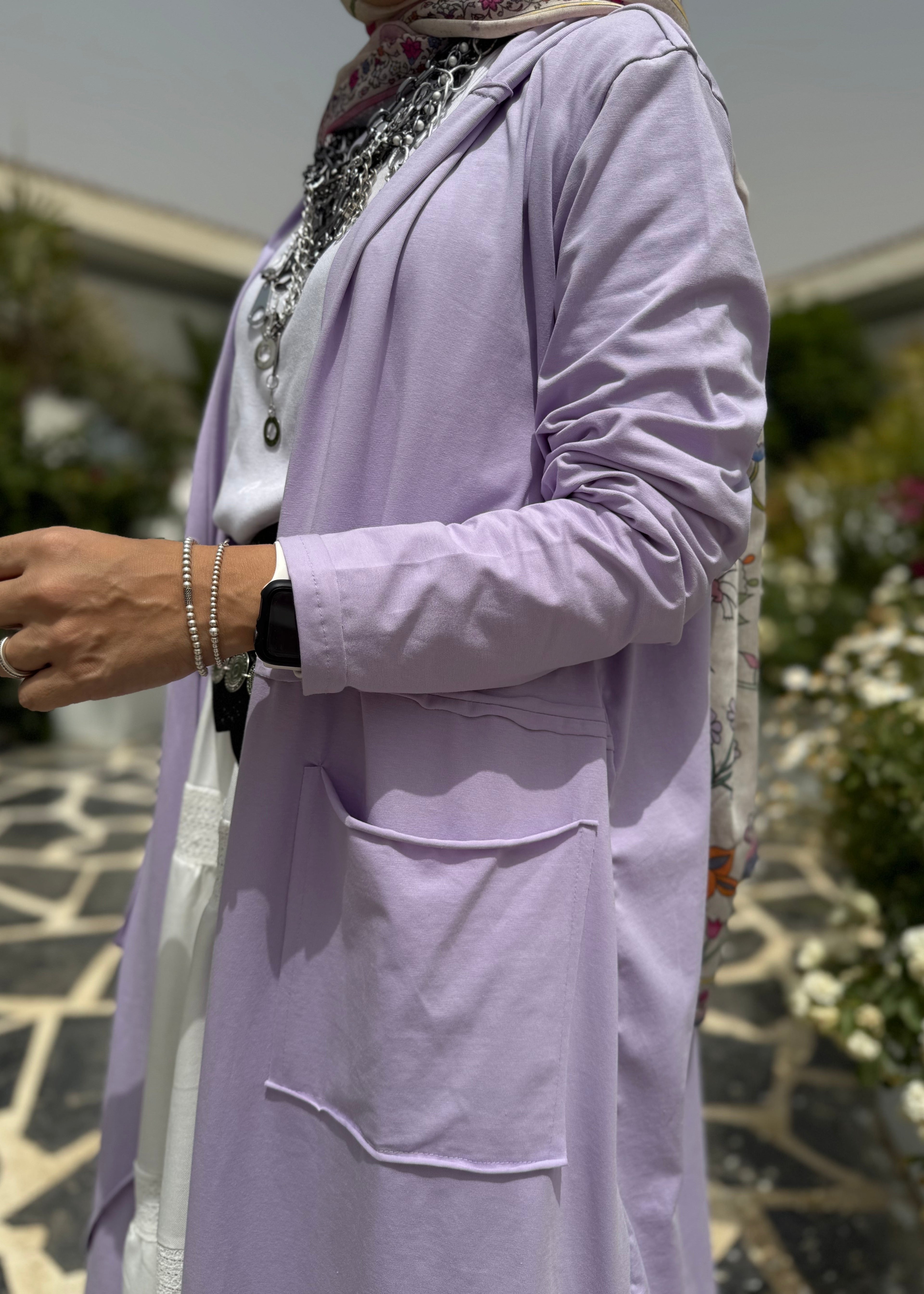 Lilac Cardigan